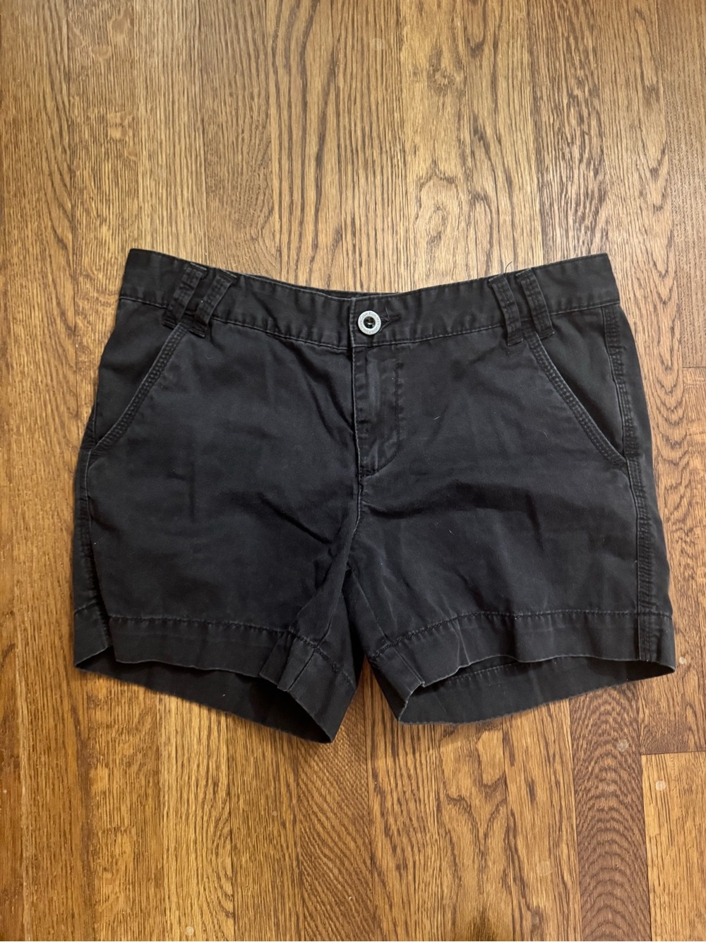 Calvin Klein Jeans Black Cotton Bermuda Shorts